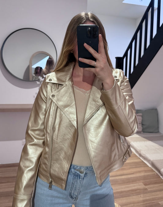 Manon - Veste doré